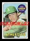 1969 Topps Baseball 294-638 VG-EX Pick From List All PICTURED bb6