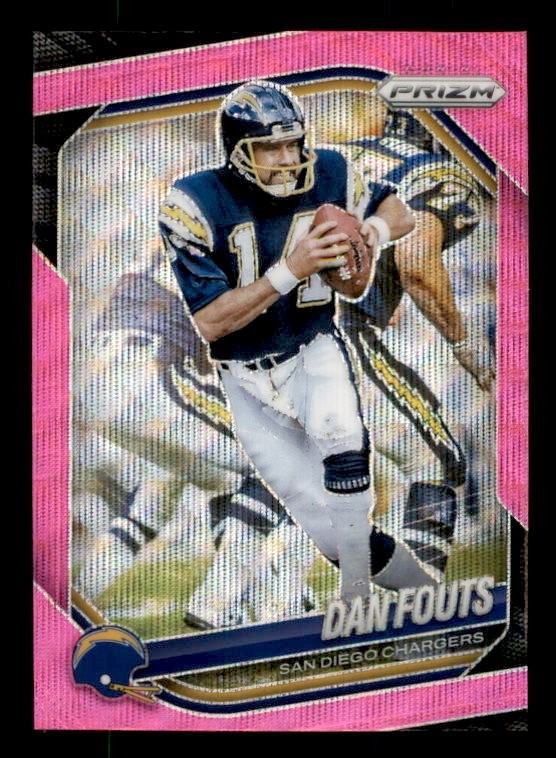 2025 Panini Prizm #89 Dan Fouts Pink Wave