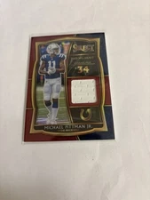 2021 Panini Select Red Draft Selection Prizm Relic Michael Pittman Jr. (DS-MPI)