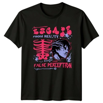 Escape From Reality False Perception T-Shirt Urban Streetwear Geschenk für Ihn Sie