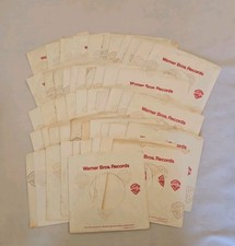 45 RPM 7" RECORD SLEEVES CO. SLEEVE 50 PACK SEE PHOTO Warner Brothers SLV389