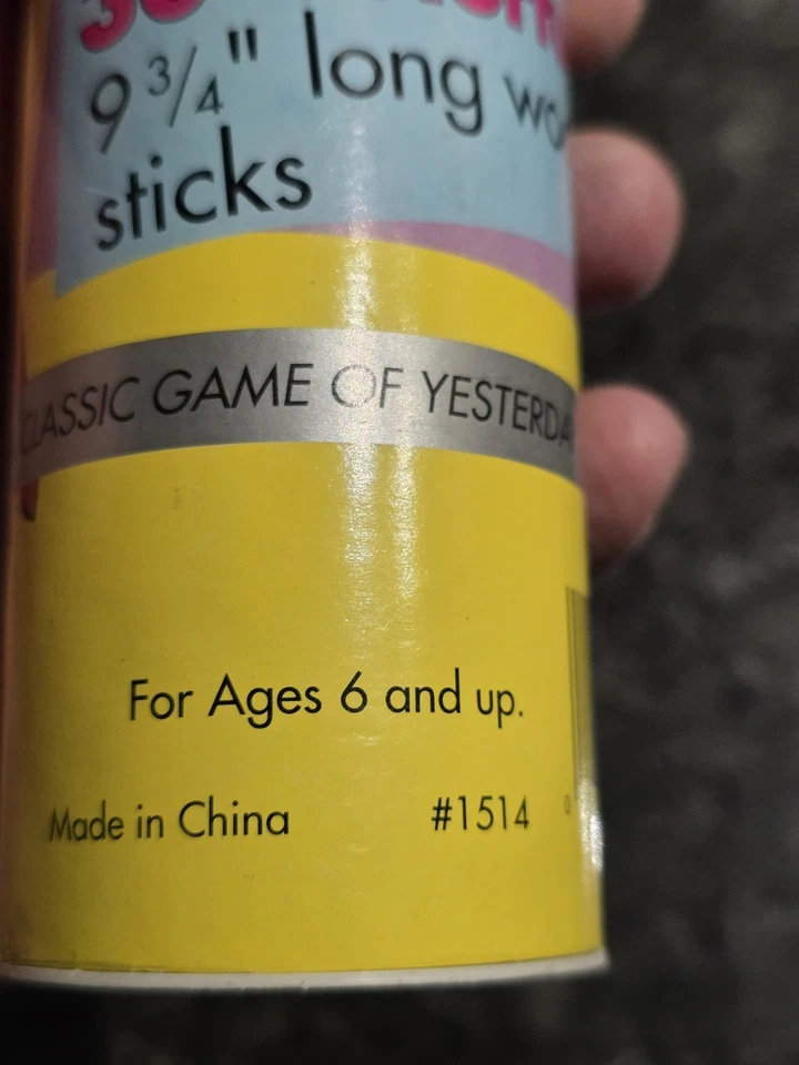 Pressman Giant Pick Up Sticks 1998 juego clásico de ayer That's Fun Today Foto 4 de 4