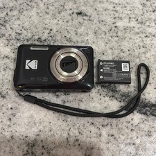 Cámara digital Kodak Pixpro FZ55 negra zoom 5x 16 MP con batería LEER