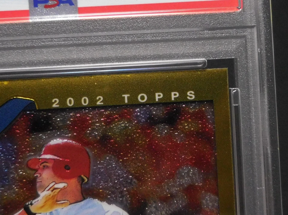 Topps Rookie Cup 2005 Albert Pujols #123 '02 reimpresión cromada/25 Cardinals PSA 8 Foto 3 de 4