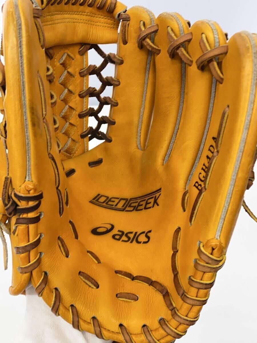 ASICS baseball equipment BGH4DA hardball gloves Brown Used ASICS baseball equipment BGH4DA hardball gloves Brown Used