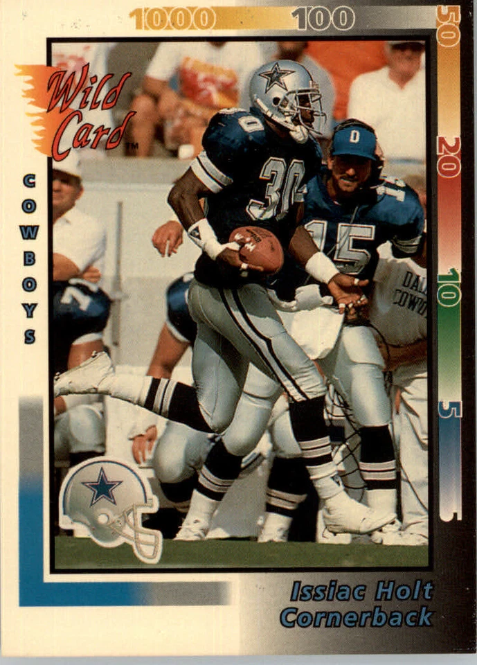 1992 Wild Card Issiac Holt #272