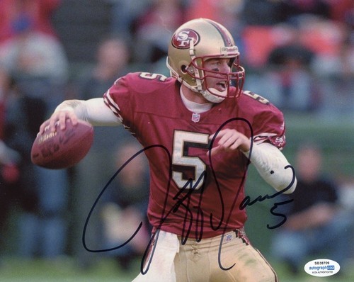 Jeff Garcia signed photo 8x10 proof ACOA autographed San Francisco 49ers - Picture 2 of 4