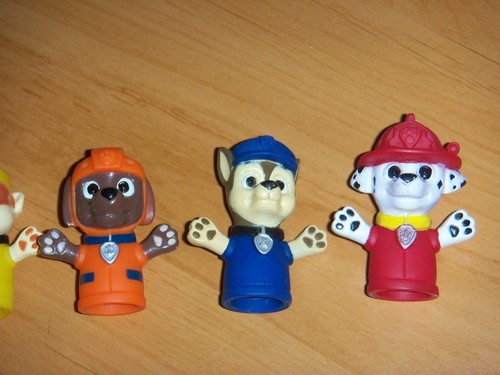 Set di 5 pupazzi da bagno Ginsey Nickelodeon Paw Patrol 2019 - Foto 5 di 5
