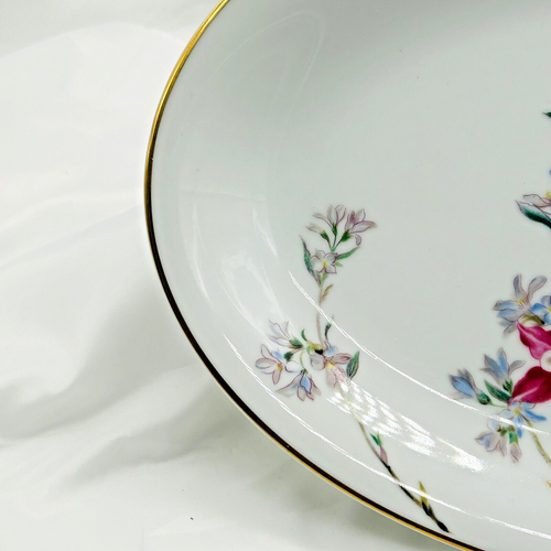 Noritake Verna 5140 Oval Platter 12" Floral Gold Trim Bone China Japan 1950s - Picture 6 of 11