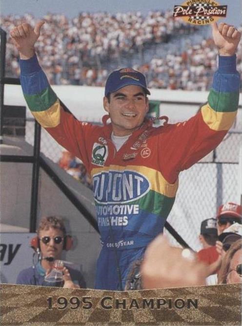 1996 Pinnacle Pole Position - Jeff Gordon #52 - 1 of 1