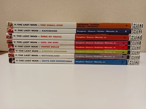 Y: The Last Man Books 3-10 SERIES Graphic Novels lot