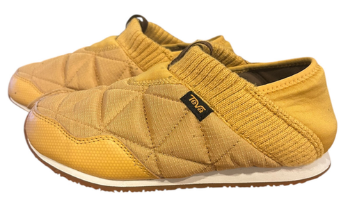 Teva Donna ReEmber Moc Ciabatta Sneaker 6 Oro Miele Slip On Comfort Campeggio Accogliente - Foto 7 di 12
