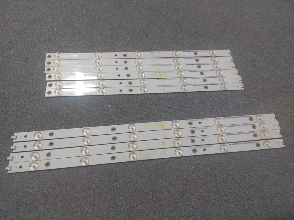 10X BACKLIGHT STRIPS FROM PHILIPS 50PFT4509/12 TV 500TT25. V5 / 500TT26 V5 - Image 3 of 4