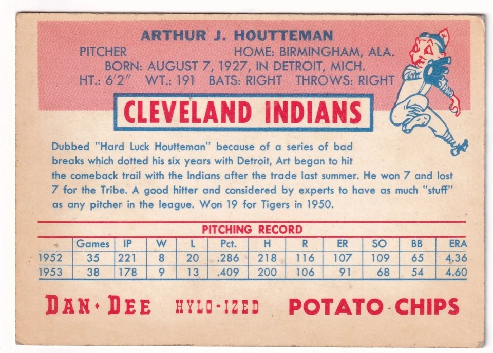 Patatas fritas Dan Dee 1954 F342 #NNO Art Houtteman Foto 2 de 4