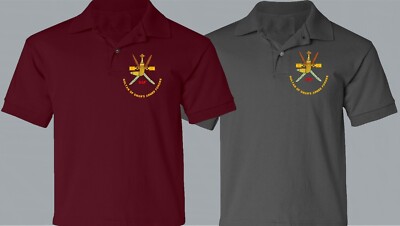 SAF SULTAN OF OMAN'S ARMED FORCES XL POLO SHIRTS 1 GREY 1 MAROON