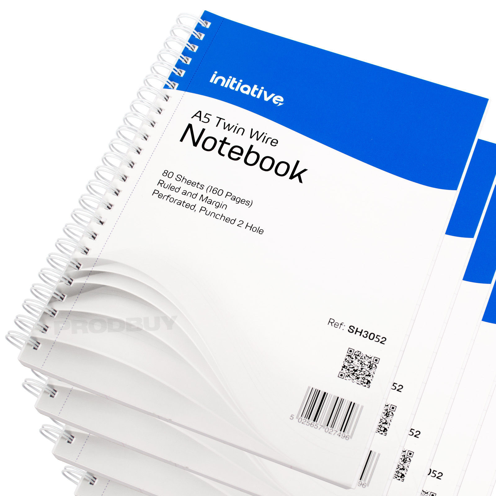 Initiative A5 Twinwire Notebooks Pad 160 Lined Pages Paper Memo Pads Notepad Set eBay