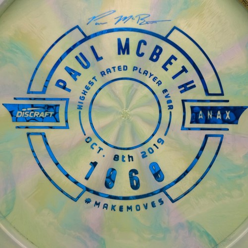 Discraft Swirly ESP Anax, LE 2019 McBeth 1060 Rated Dist Drvr, 170-172g, 8/10 - 第 2/13 張圖片