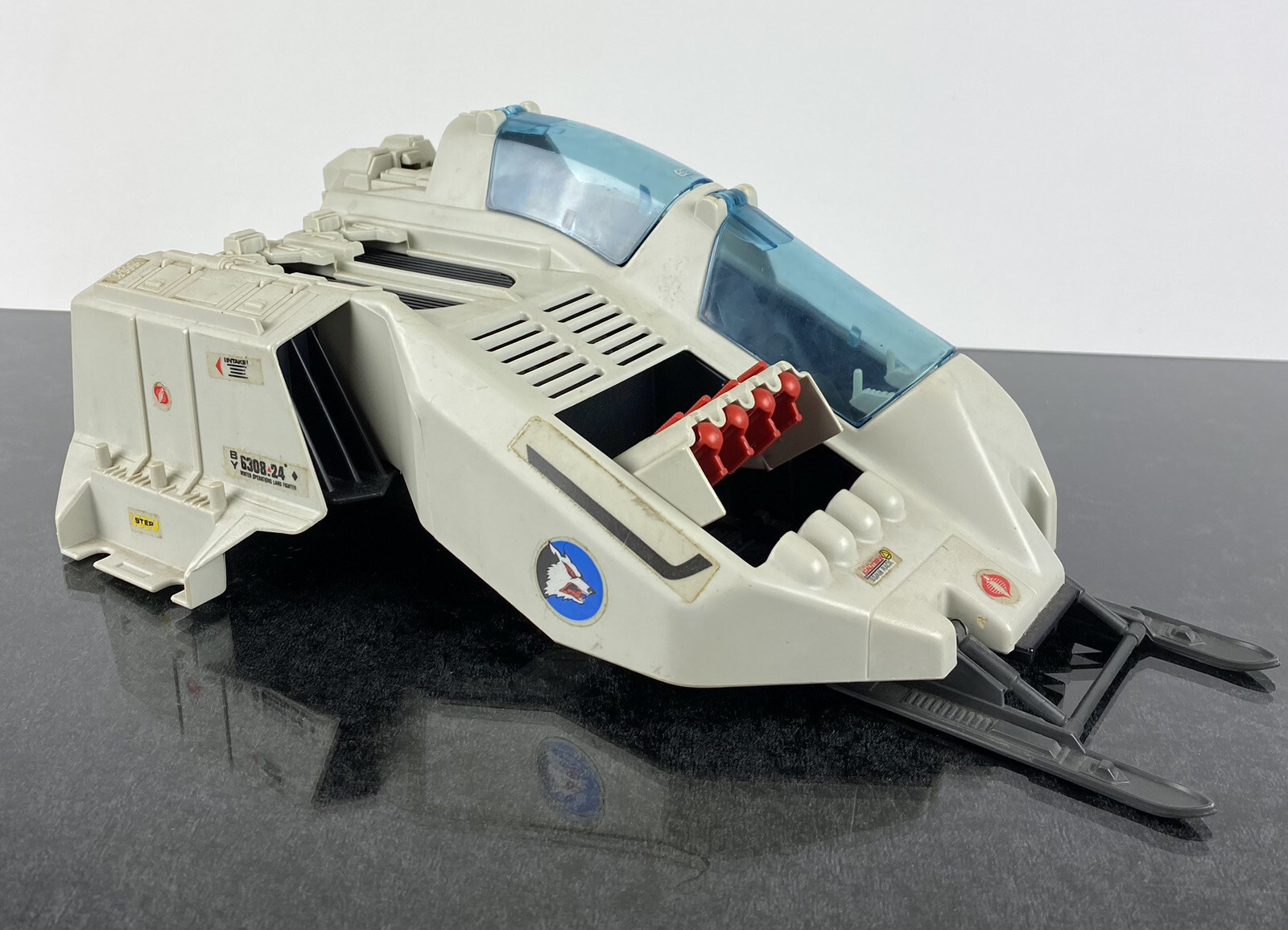 1987 G.I.Joe Cobra Wolf Hasbro Action Figure Vehicle Vintage Collectible A9