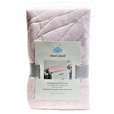 Cloud Island Changing Pad Cover Soft Pink Soft Cotton
