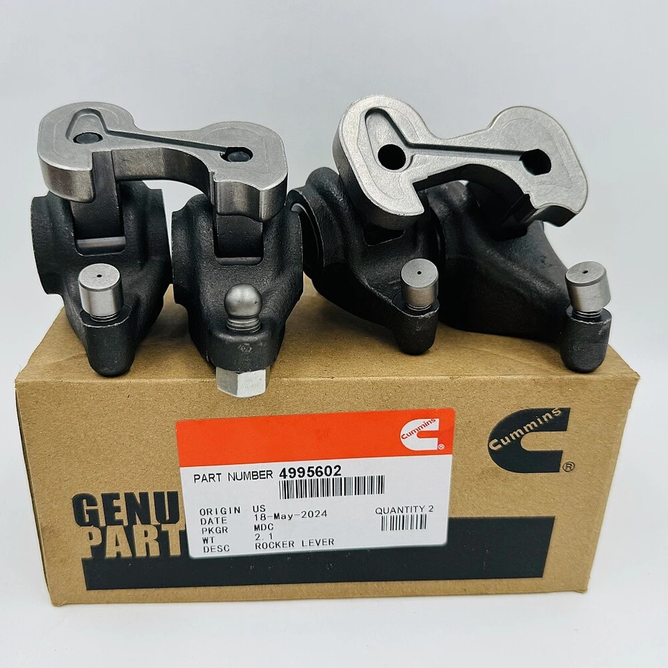 Conjunto de brazo basculante actualizado Cummins 4995602 6 piezas para Ram 24 V 5,9 L 98,5-18 OEM Foto 3 de 4
