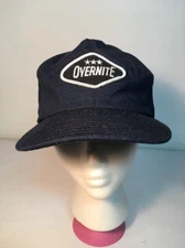 Vintage Denim Trucker Hat AJD American Workers Made Union USA