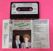 MC GIUSEPPE MARTINELLI Canzoni per sognare BEPPE italy LISCIO no cd lp dvd vhs