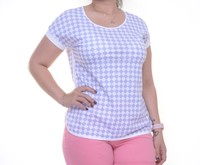 Tommy Hilfiger Diamond-print T-shirt Size L on sale Tommy Hilfiger Diamond-print T-shirt Size L on sale