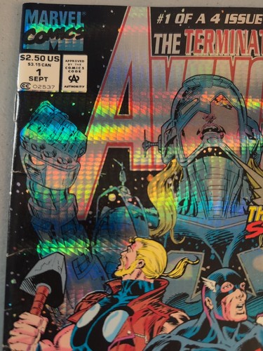 Avengers: The Terminatrix Objective #1 (1993, Marvel) VF- Kang 1st App Alioth EX - Picture 3 of 24