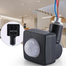 LED Security PIR Infrared Motion Sensor Detector Switch In/Outdoor Wall Light