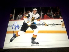 Jon Merrill Las Vegas Golden Knights Autographed 8x10 Photo        COA