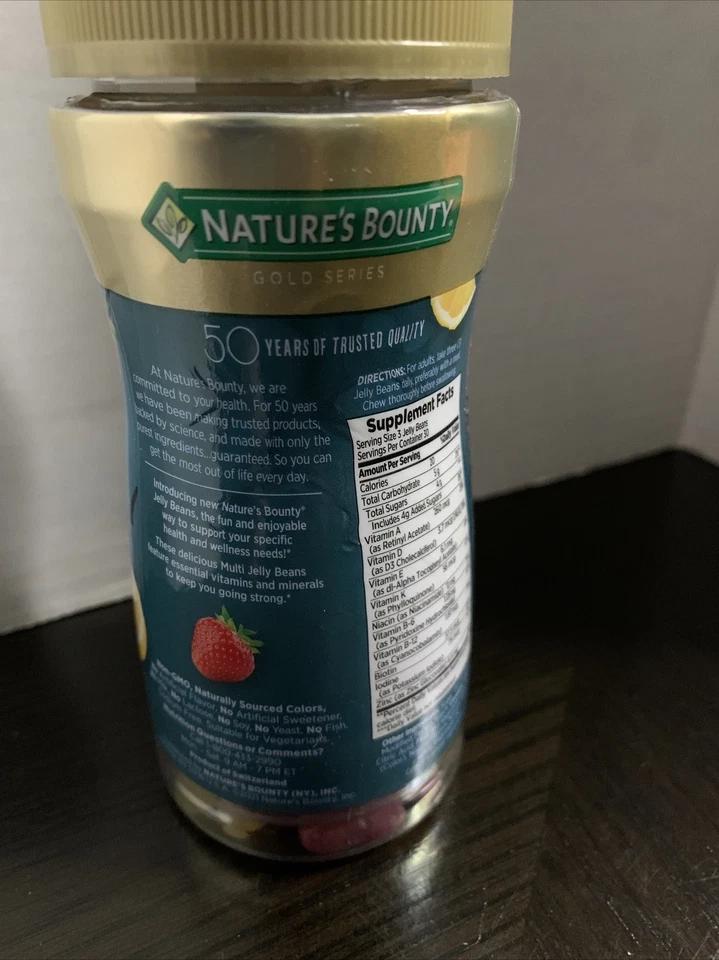 Nature's Bounty Multi Gominolas, 90 Gominolas Selladas Foto 2 de 2