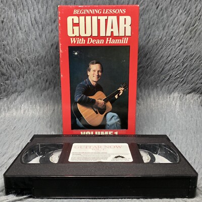 Guitar Now! Beginning Lessons with Dean Hamill Volume 1 VHS Video Movie Film