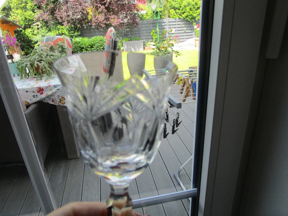 Bleikristall Bohemia Czech Dessertweingläser klein 3Stück Gläserset Portweinglas - Bild 3 von 4