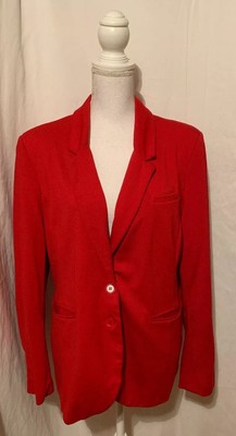 red blazer size 18