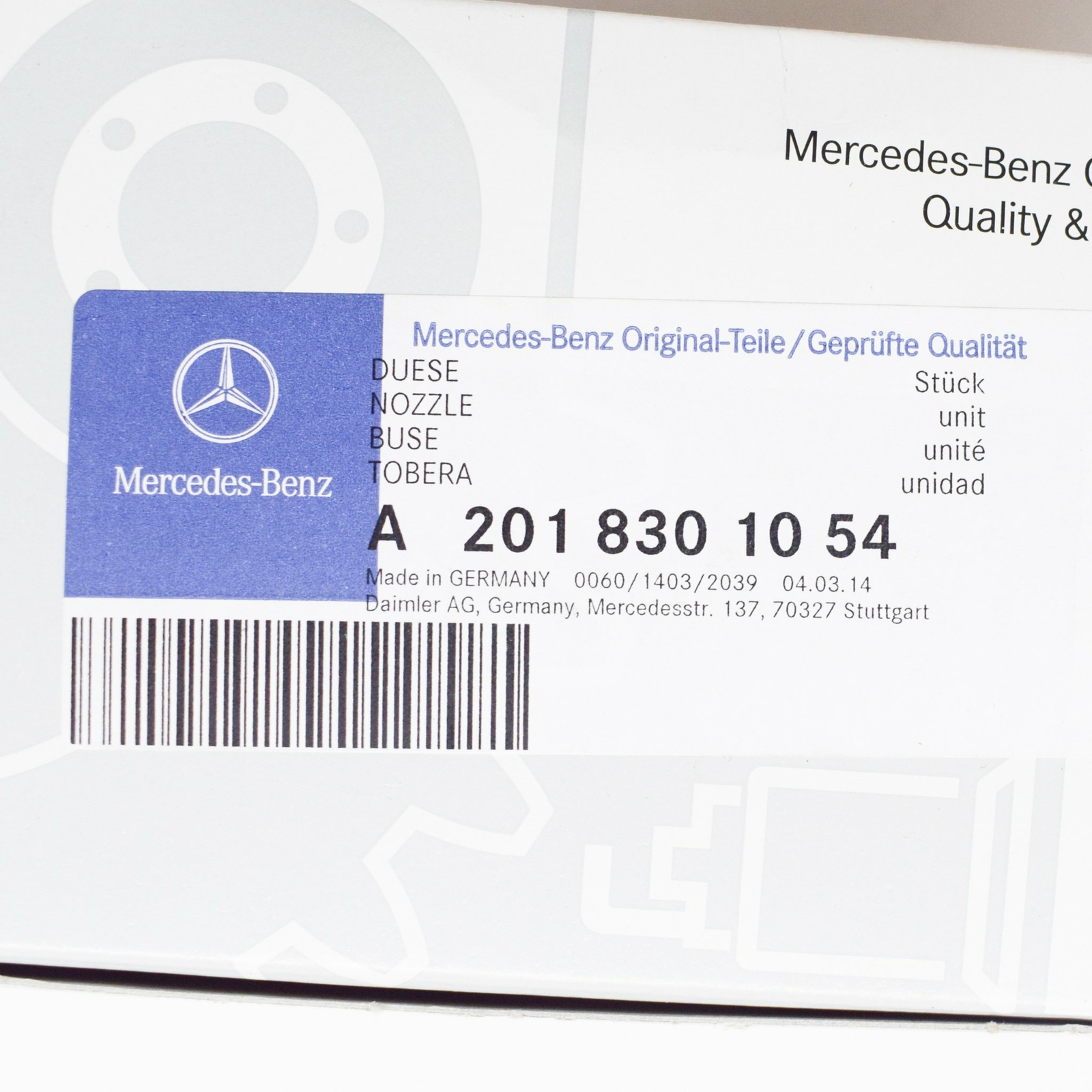 MERCEDES-BENZ 190 W201 Right Dashboard Air Vent A2018301054 NEW  