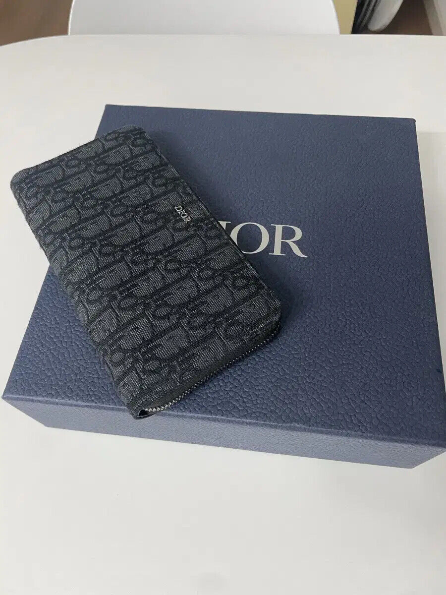 Dior zipper long wallet oblique | eBay Dior zipper long wallet oblique | eBay