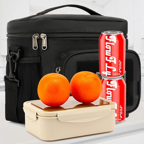 Tactical Lunch Bag Large Insulated Lunch Box Cooler Tote for Men, Women with ... - Picture 8 of 8