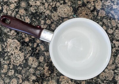 Arcoflam France Princess House Saucepan Cookware Swirl 7.25x3.0 Removable Handle