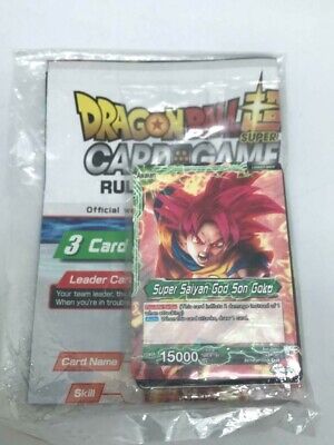 Dragon Ball Super Card Game PROMO HALF DECK Super Saiyan God Son Goku SEALED