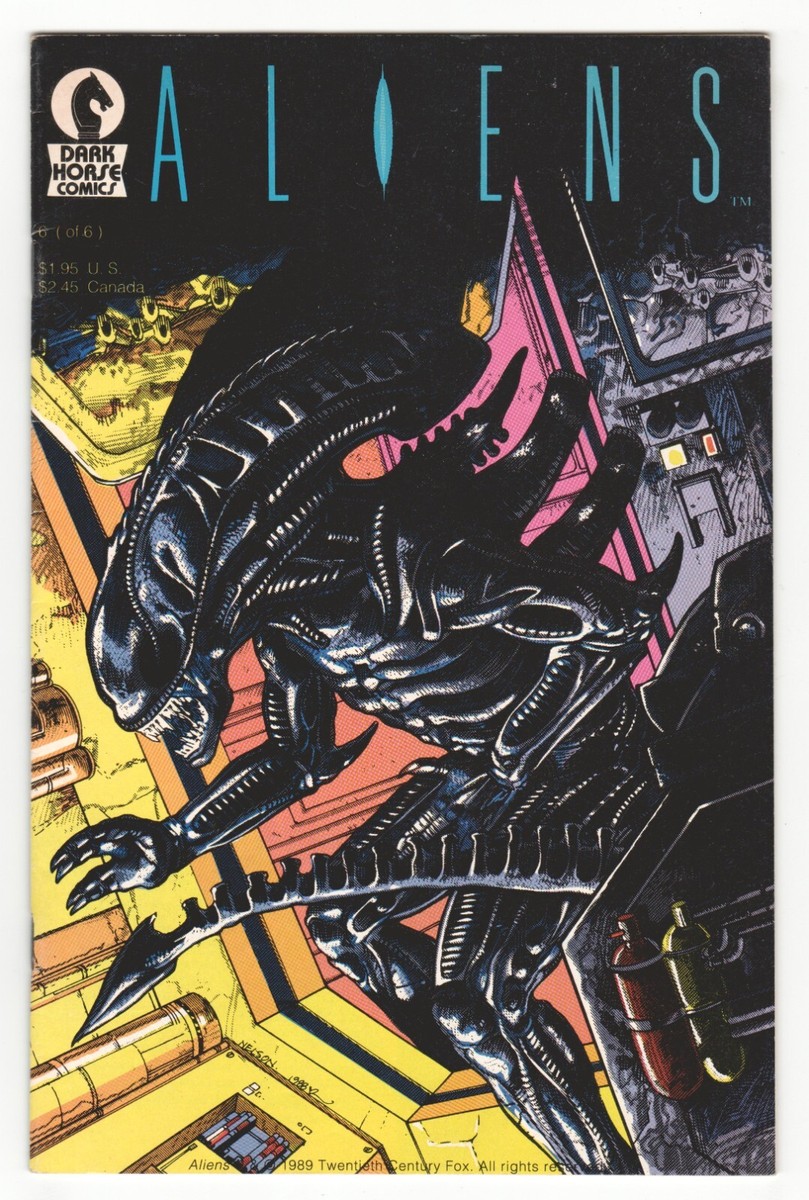 Aliens #6 - Xenomorph - Mark Verheiden - Mark Nelson Cover