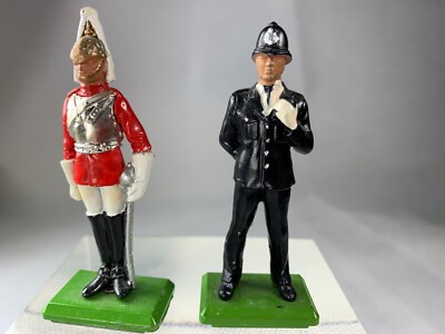 2 Britians New Metal Models. 1 British Policeman (Bobby) 1 Queens Lifeguard 1/32