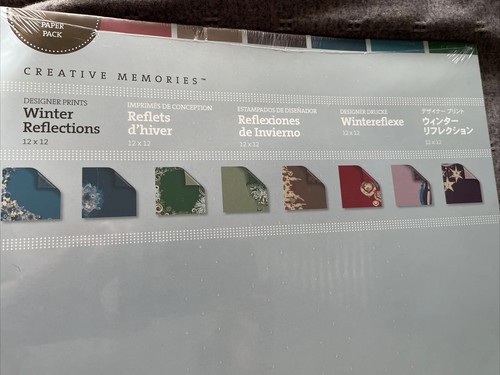 Creative Memories Paper Packs- Winter Reflections And Holiday Cheer - Picture 2 of 9