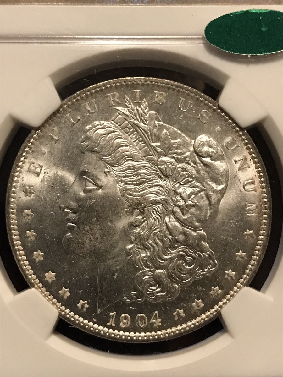1904 O $1 NGC & CAC Grade MS65 Uncirculated 3293332-011