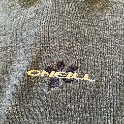 Vintage O'Neill Tank Women's Navy Blue Hooded Top Graphic Sz M T shirt y2k - Picture 2 of 5