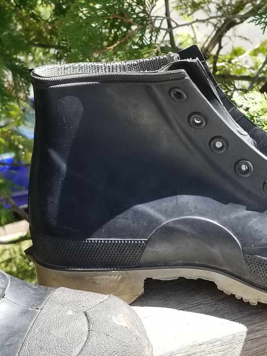 1 PAIR OF INDUSTRIAL RUBBER BOOTS BATA POLYBLEND SIZE 10 | eBay display picture 1
