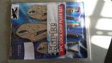 1801352 Clarke CHT352 3-Pce Lock Grip Plier Set