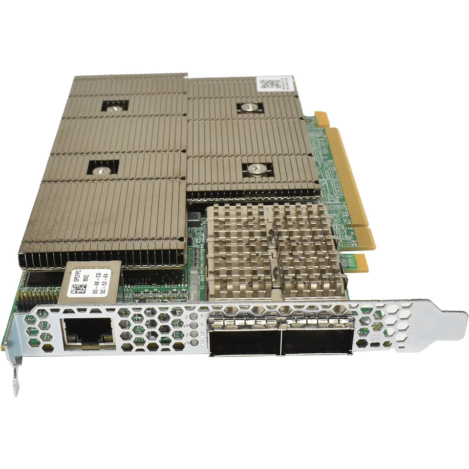 Dell DSC2-100G Dual Port QSFP28 100G PCIe x16 per PowerEdge R650/R750 0PCFPC ... - Immagine 4 di 4