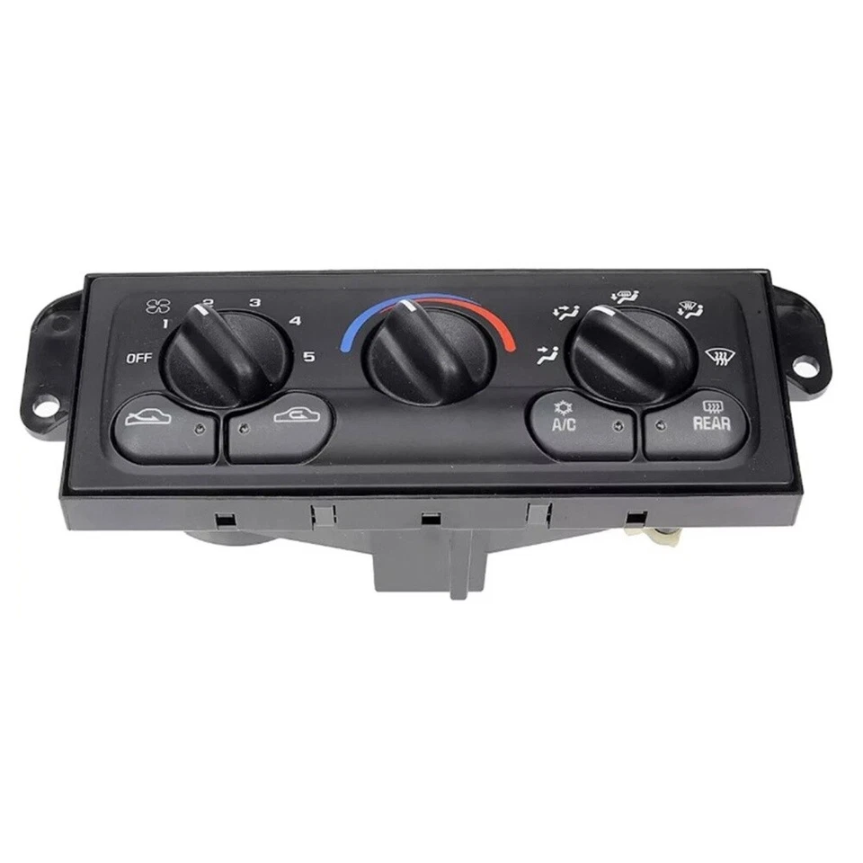 A/C Climate Control Module Panel For Chevrolet Malibu Oldsmobile Achieva Cutlass - Image 2 of 4