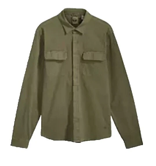 DOCKERS Solid Informal Con Botones camisas para hombres