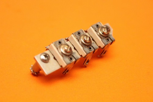 COLLINS 51S-1 - T50411 7-60pF 350V - p/n 918-0052-002 - capacitor assembly
